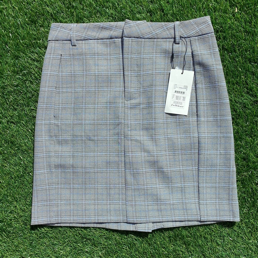 Inwear Una plaid skirt NWT